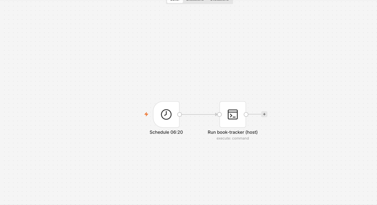 Book ranking tracker, first version